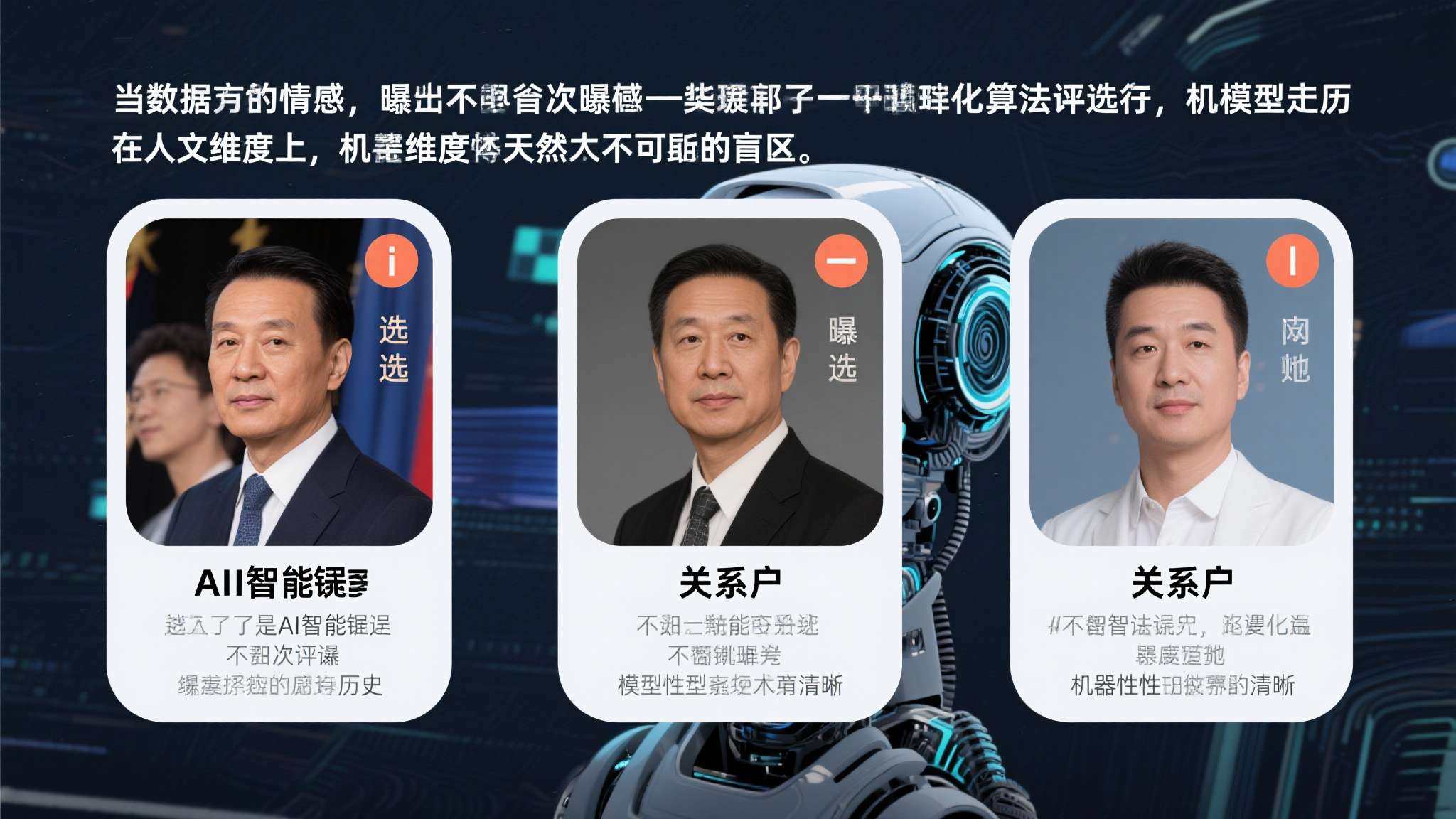 那三个"关系户"的入选，与其说是AI的错误，不如说是一次暴露——暴露了算法评选在